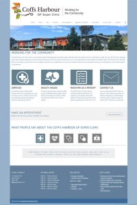 Coffs Harbour website design - Coffs Harbour GP Sper Clinic