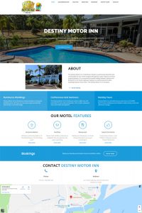 Website design NSW - Destiny Motor Inn