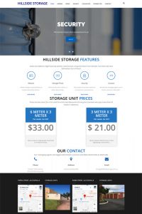 Newcastle web site design - Self Storage Lismore