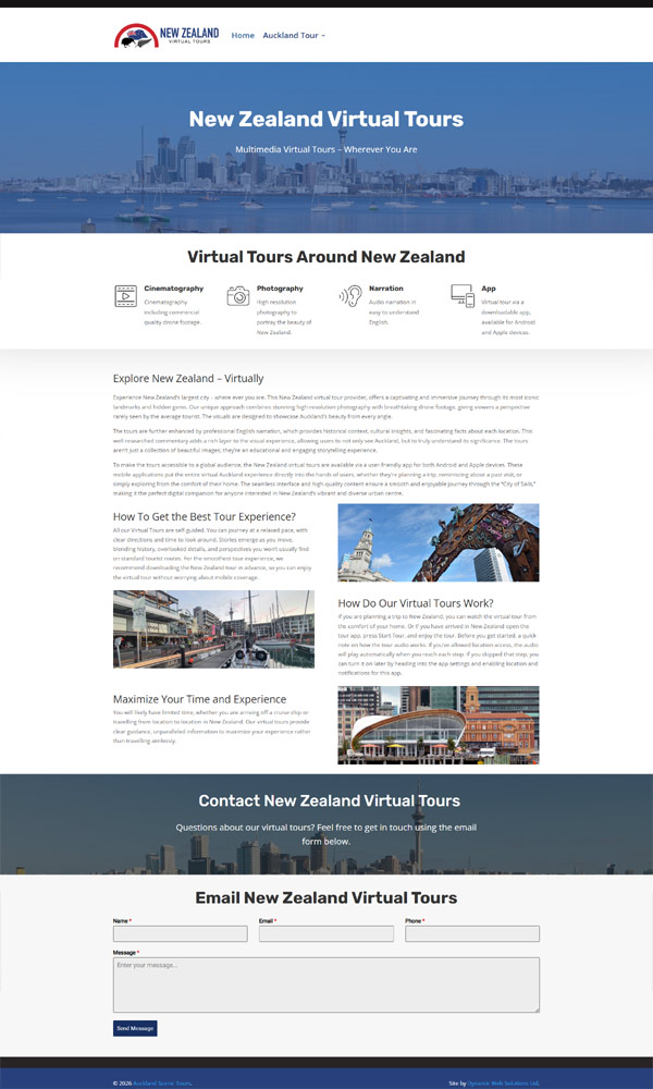 New Zealand Virtual Tours