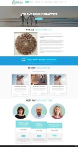 NZ Website Design - Fifth Avenue Family Practice