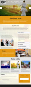 Kiwi Web Design - Alcohol Action