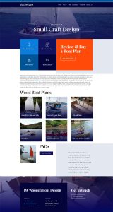 NZ Ecommerce Website Design - JW Boat Design