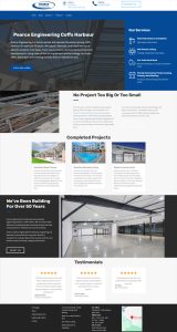 Pearce Engineering - New WordPress Website