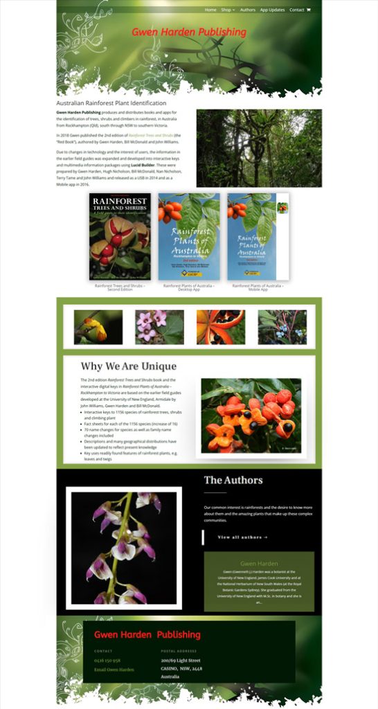 Gwen Harden Publishing - New WordPress Website